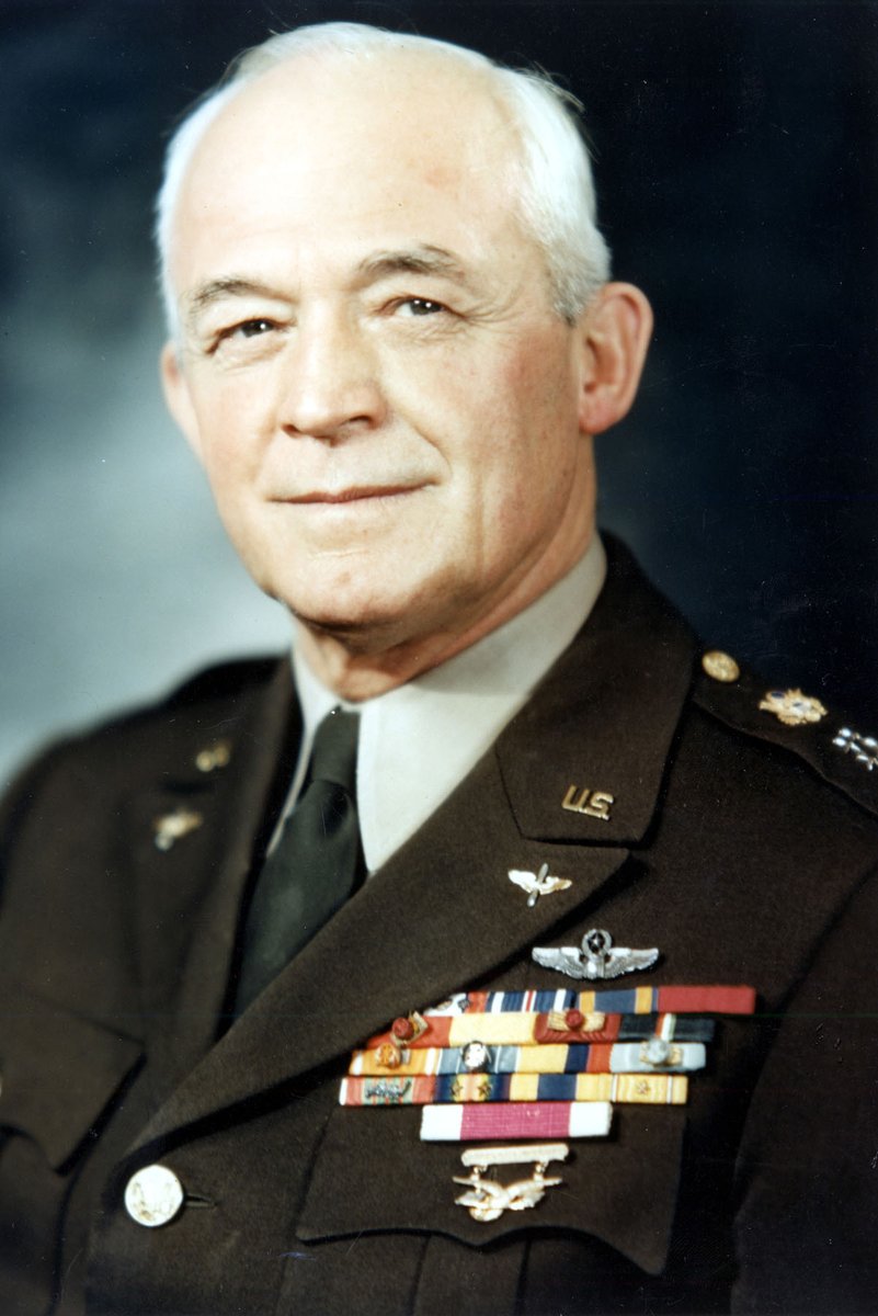 34 of 40:We had a number of 5 stars, to include US Army General Hap Arnold and the  @USNavy’s Admiral Chester Nimitz.