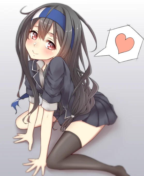 「天使の眼差し」

 ❤️❤️❤️❤️
 ❤️ ('ω')❤️ 穢れた心が浄化されてイクゥ・・・
 ❤️❤️❤️❤️

   ('ω') ふぅ

#艦これ #初霜

※('ω')のお絵描き垢はこっちだよ
('ω')? https://t.co/FLSonMcTnv 