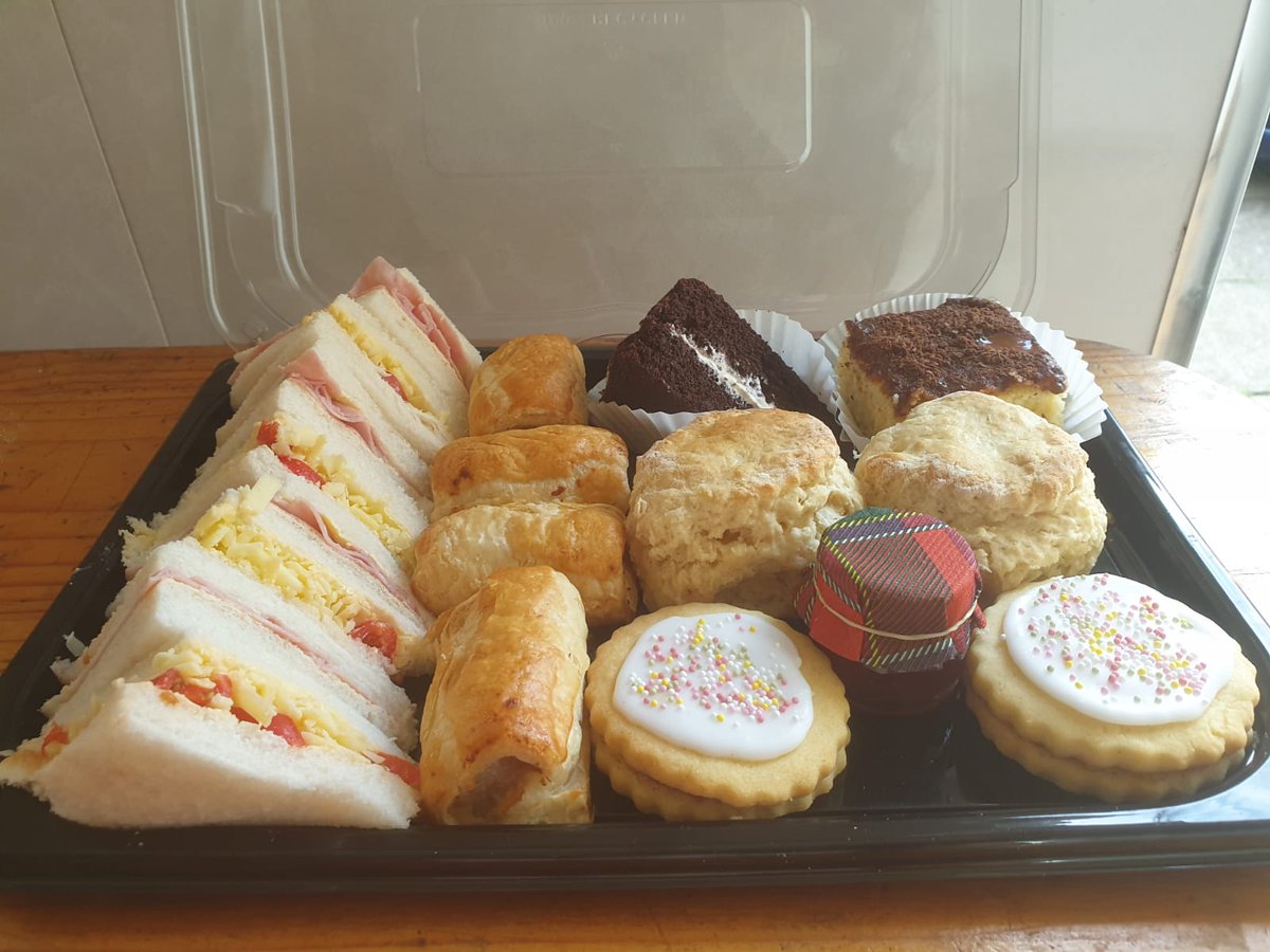 nwkleus's tweet photo. New from our Community Cafe... Homemade Afternoon Tea for 2! And it's only £10 including delivery to your door! Order online at https://t.co/0uwUWI9WgD https://t.co/Kp3thGtyC3
