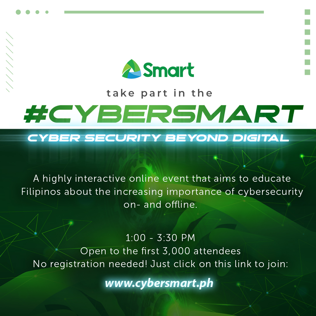bisumcssg's tweet photo. Mga bes!

This is to remind you of our Cybersecurity Webinar tomorrow, September 16, 2020 1PM - 3:30PM. Webinar will be held at https://t.co/QTfn89XfO7

You may log in and register by 1PM, roam around our virtual lobby, visit our interactive booths and win prizes/giveaways. https://t.co/9uYRwwNLXn