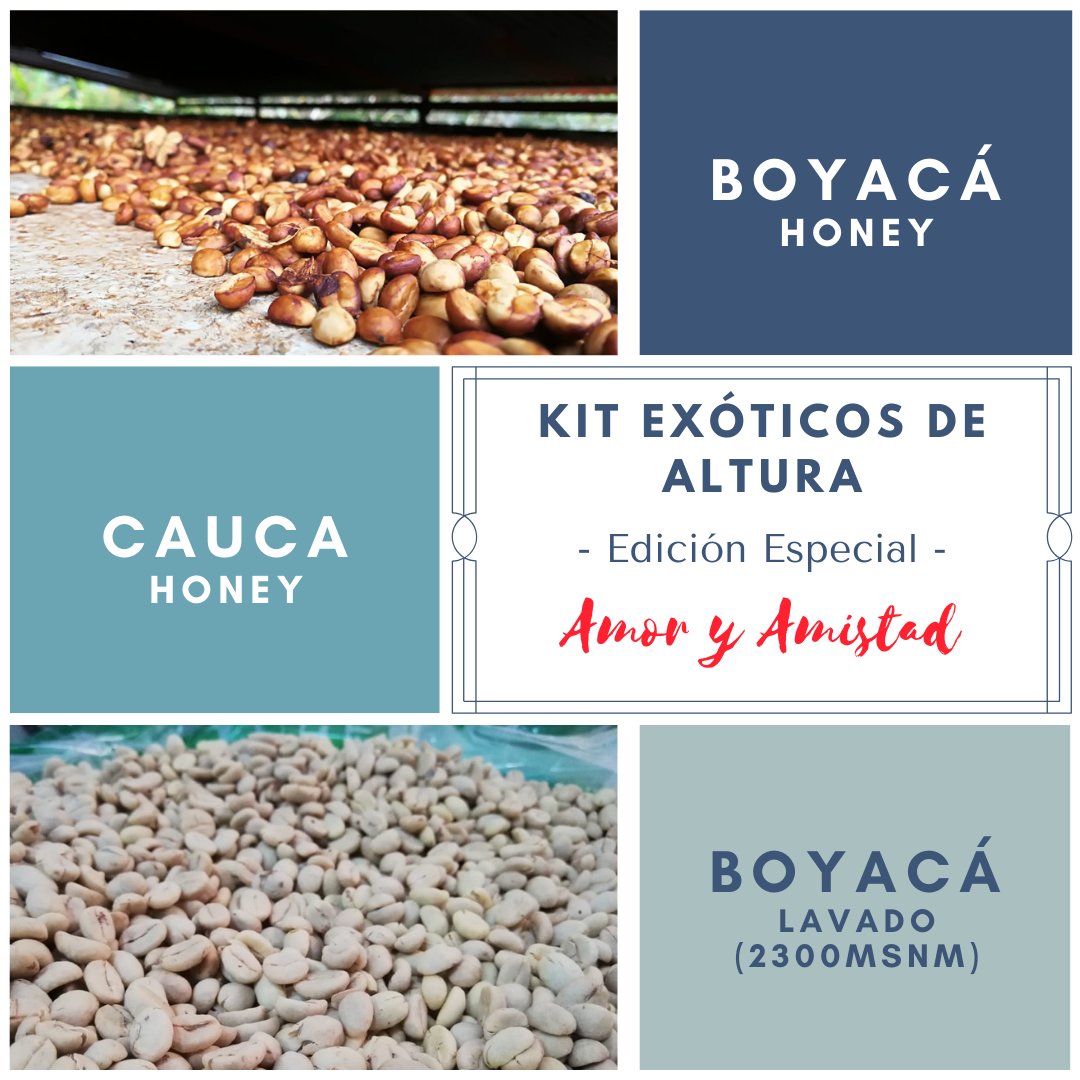 TurmequeC's tweet photo. Kit exóticos de altura. Edición especial para celebrar Amor y Amistad 🎉 . Un regalo para auténticos amantes del buen café 😍.
Aparta tu kit en el WhatsApp 3004690423.
#café #Covid_19 #FelizMartes #amoryamistad #kitregalo #caféespecial #CaféTurmequé https://t.co/nZCQ8of9ER