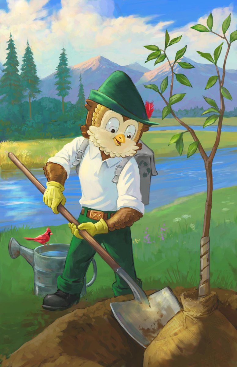 ¡Hoy el cumpleaños 49 de nuestro  amigo <a href="/WoodsyOwl/">Woodsy Owl</a>! 🎂🥳

El búho Woodsy 🦉 ha sido un ícono del USFS por generaciones, trasmitiendo el gran mensaje a todos los niños y niñas que deben cuidar nuestras tierras públicas y nunca contaminarlas.

fs.usda.gov/learn/kids/woo…