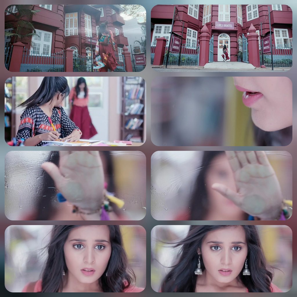 Nd finally We can See the Kanak faceThe way they show firstly her lips than through window glass We can see her face,, that's totally amazing cinematography viewThat cutteeeness nd innocence shown on her faceThat girl is soo khubsurat  #RheaSharma  #RheaAsKanak