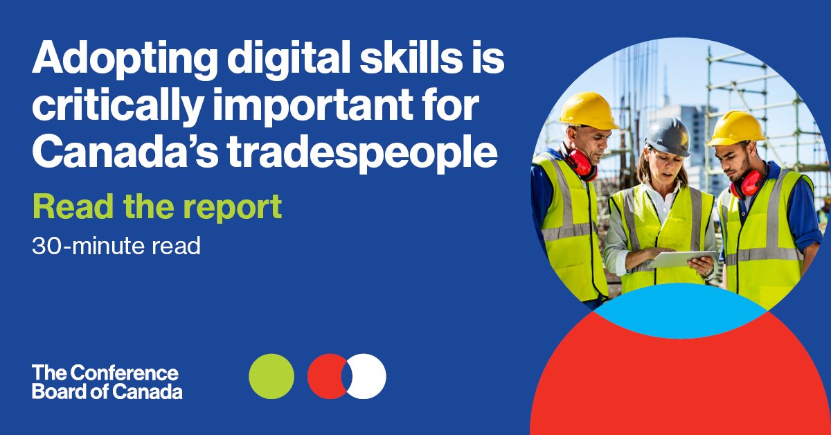 S49Research's tweet photo. A digital revolution is taking place in #Canada’s skilled #trades. Tradespeople need new #DigitalSkills to keep pace with the future of work. This new report looks at overcoming the barriers to digital upskilling. https://t.co/vT2V4DsmKc 
#FutureofWork https://t.co/lPMMLSqpUH