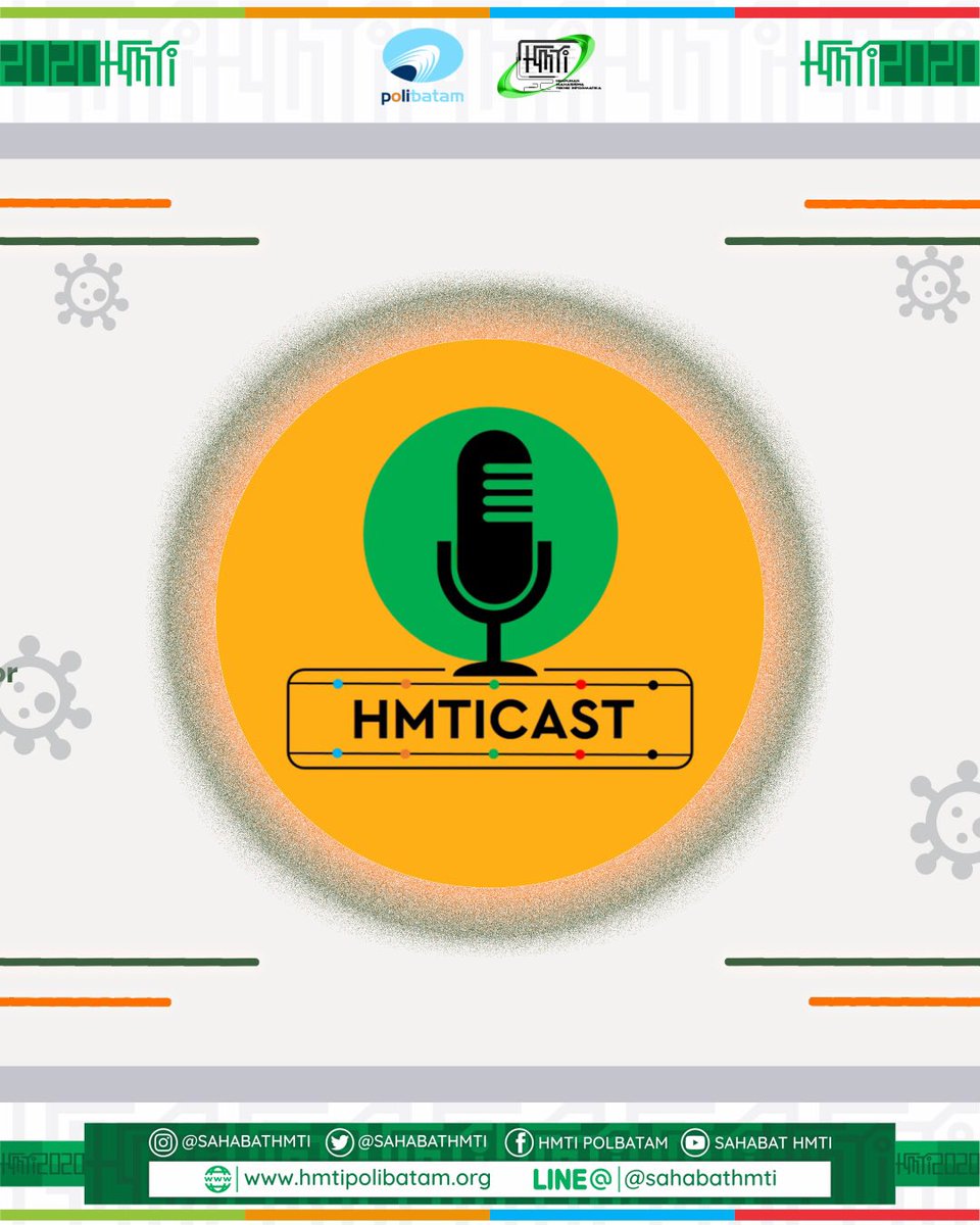 sahabatHMTI's tweet photo. [HMTI CAST 3]
.
Halo sahabat HMTI, yuk langsung saja kita dengarkan podcast bersama Dr. M. Solihin dengan tema “Pro dan Kontra Covid-19” di IGTV @sahabatHMTI 😊.
.
link : https://t.co/U4fMbR6rkx
.
.
.
.
#SalamInformatika
#KeepSpirit https://t.co/y3JYLViSx0