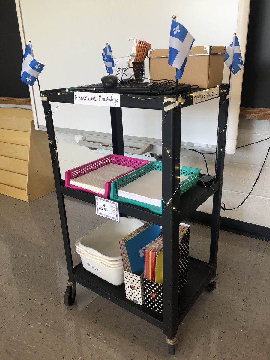 mme_andrigo's tweet photo. Day 1 down of français à la carte! Can never over-estimate the ability of students to adapt and make the most of less than ideal situations. Great day! #fslontario #fsl #tvdsb https://t.co/WnXs5hHz66