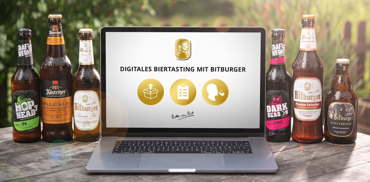 Bitburger's tweet photo. Das dürft ihr nicht verpassen. 🍻🤩 Heute um 20:00 h geht's weiter mit unserem digitalen #Bitburger #Biertasting. Live einschalten: https://t.co/VSDCtYM8lp
#BitteEinBit #Craftwerk #Köstritzer #Craftbier #LetsTaste #Tasting https://t.co/aCUGR7n0Ay