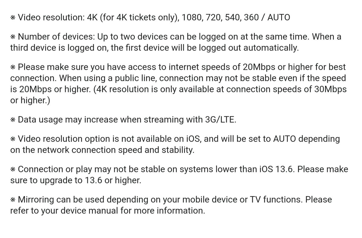 Last night I didn't go through all the regulations because it was too late for me. But here's another value. As per the rules, two devices could be logged in at the same time. You don't even have to be in the same space. So, each ticket price is actually for two people. 