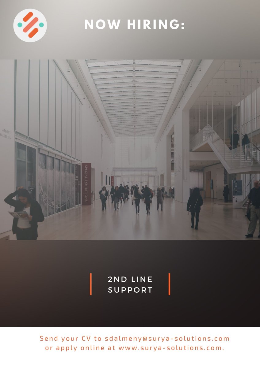 New Job Available! 2nd Line support role based in Hereford. For more information go to our website: lnkd.in/e77JUGY or our Linkedin Jobs page lnkd.in/ehzGetK
#2ndlinesupport #herefordjobs #itrecruitment