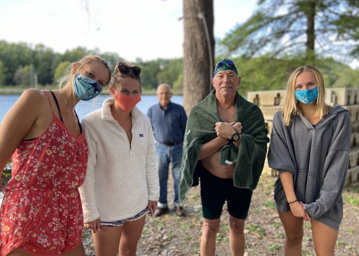 SwimmingWorld's tweet photo. Dartmouth Alum Does 15-Mile River Swim to Protest Program Cuts - https://t.co/l7gSPfWTel https://t.co/Zk6NQTLRaU