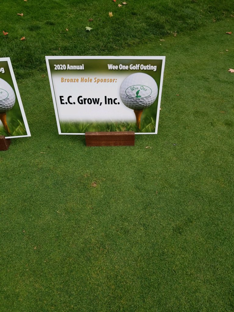 ECGrowProTurf's tweet photo. Another great @wee1foundation golf outing at Pine Hills yesterday!! We are always proud to sponsor and play in this event! #ecgrowproturf #fistbump https://t.co/Fvu8ZghFBh