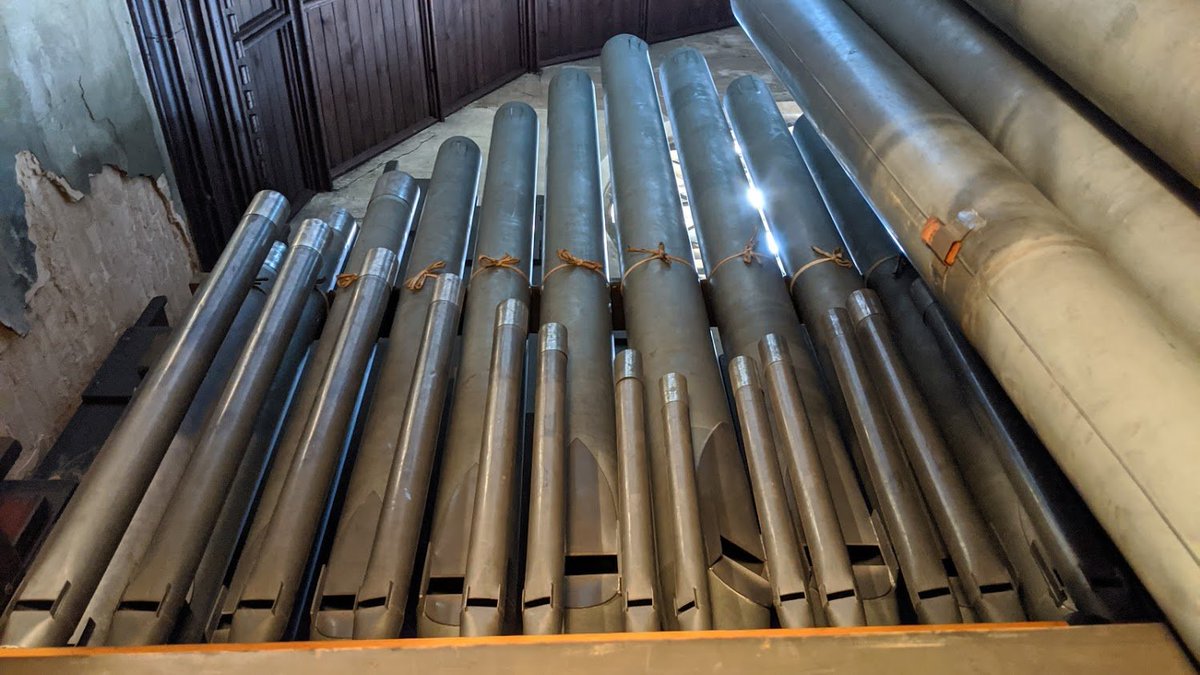 I also got to sneak into the Organ loft - I know nothing about Organs, and being inside one did nothing to demystify them. There's just... a lot of pipes?Anyway, All Saint's organ is being destroyed by a leaky roof, you can donate to help fix it here:  http://www.allsaintschurchleamington.org.uk/organ-roof.html 