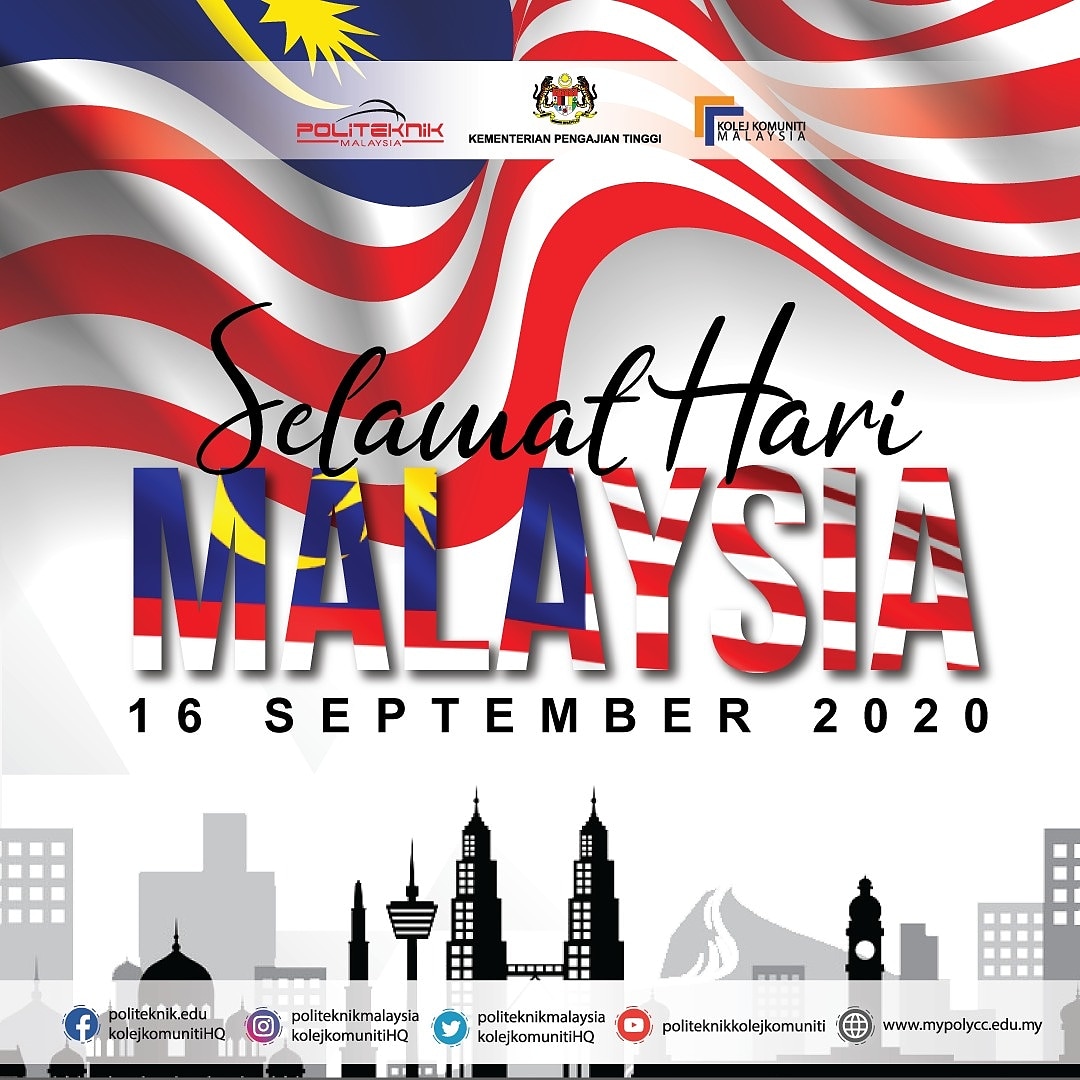 POLYCCOfficial's tweet photo. Selamat Menyambut Hari Malaysia buat selurih rakyat Malaysia

#kitajagakita 
#kitamestimenang 

@MOHEOfficial https://t.co/UbS27xYaLJ