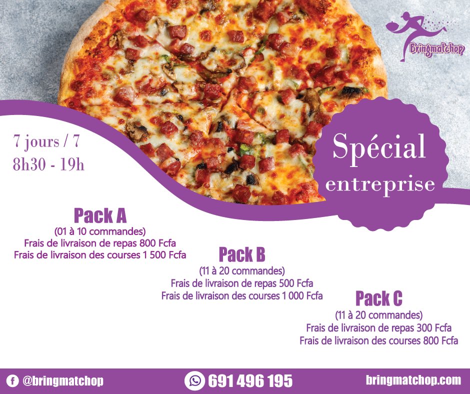 Bringmatchop_CM's tweet photo. Offre spéciale entreprise 😁😁🍟 https://t.co/wYWnvXtHAc