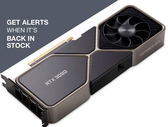 HotStock_io's tweet photo. Missed out on an #Nvidia GeForce RTX 3080 ? Sign up for stock alerts for the 30-series in the HotStock app, so you can buy it the second it's next available #RTX3080 -
https://t.co/FdgMlxC7xf https://t.co/46EPijoGKw