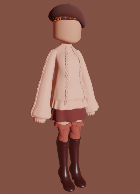 raspbunn's tweet photo. 🍂Warm Autumn🍂

I'm finally presenting you my fall set concept eee!!! Maybe I'm still a beginner at blender, but It still was super fun making this(especially that knitted oversized sweater lol) <3

🍂rts and likes are super appreciated!🍂
#roblox

other ver below👇 https://t.co/rwdeKXqqZp