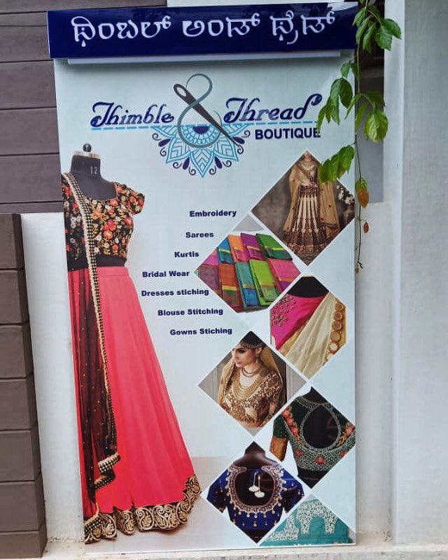 Dhatru_in's tweet photo. Boutique board for #Thimble&amp;thread

Anywhere | Any Size | Any Design
#Dhatru #StyleUpYourSpace

Contact: +91 9844663433

#SignBoard #LedBoard 
#Dhatru #StyleUpYourSpace
#LEDSignBoards, Metal Letters, Acrylic Letters, Foam board Letters https://t.co/bSThO3qWNG