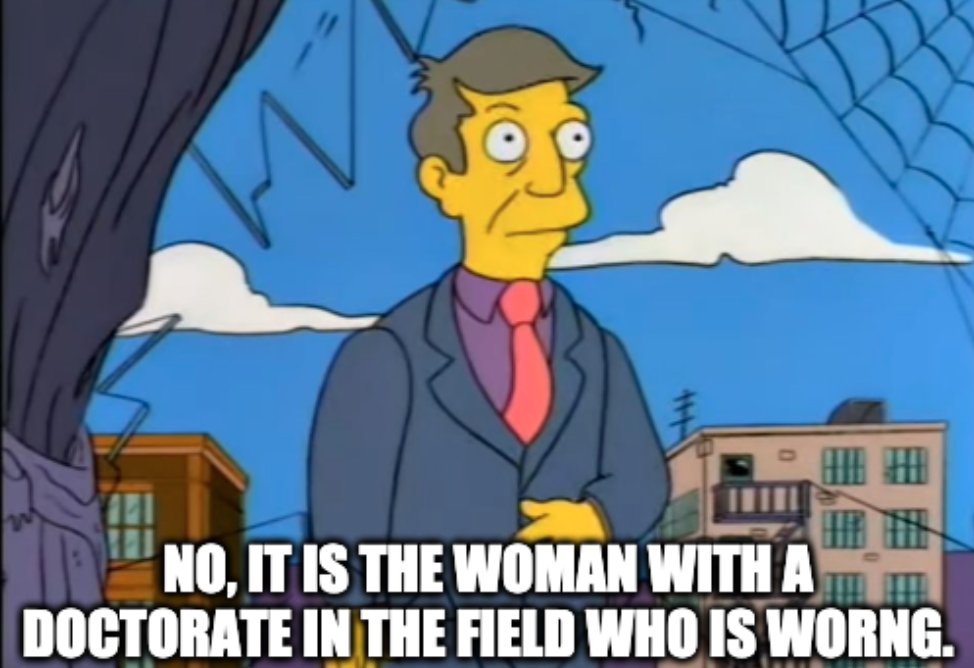 Imagine being this wrong and loud in my mentions, and then self-describing as a Renaissance man. I mean to be fair, much like men in the Renaissance he *is* trying to explain something he is wrong about to a woman who is an expert in the field, but hey-ho.