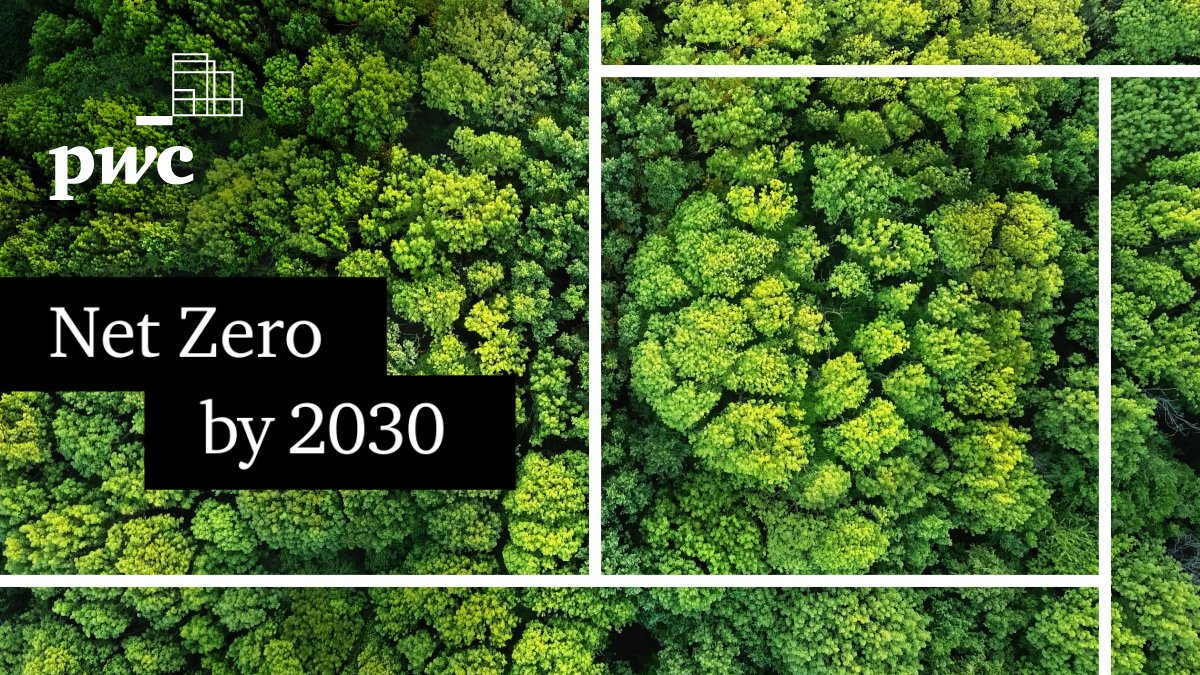We’ve committed to reducing our greenhouse gas emissions 50% by 2030 – including a switch to 100% renewable electricity and halving business travel emissions. Find out more: pwc.to/NetZero-2030 #PwCNetZero