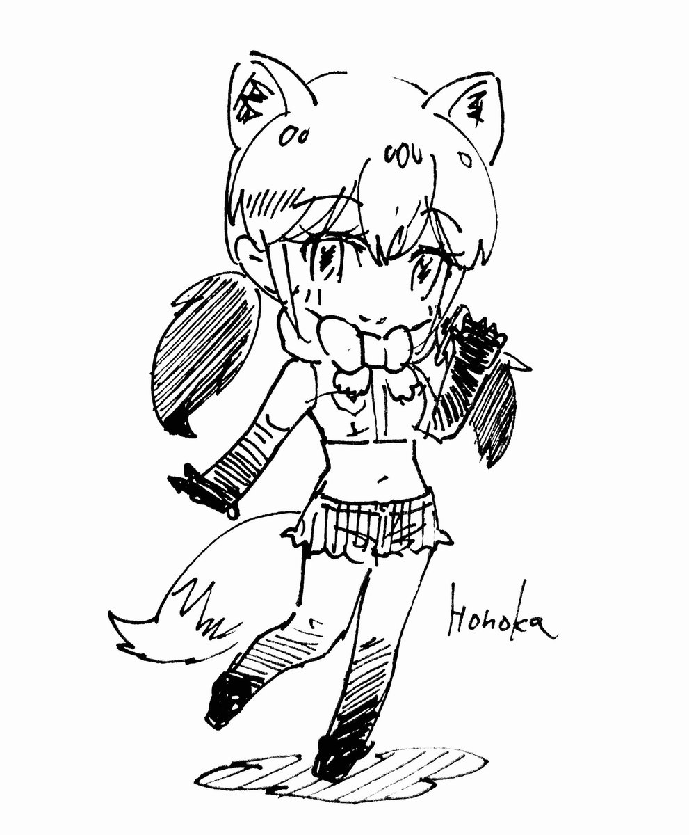 もちっとオオカミ
#けもフレ
#けものフレンズ 