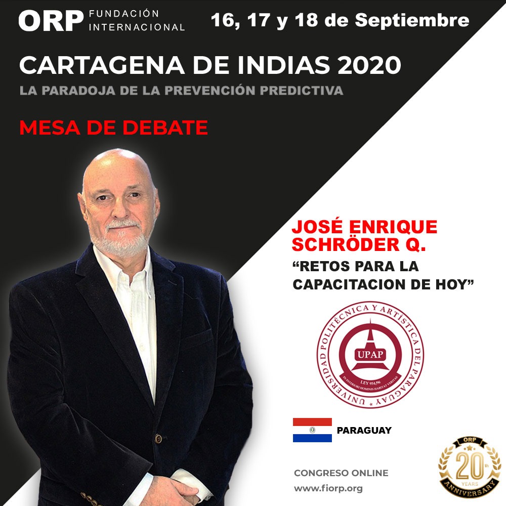prevenorp's tweet photo. José Enrique Schroeder Quiroga
Decano de post grado
Universidad UPAP estará con nosotros en #ORP2020VIRTUAL en la mesa debate “Retos para la capacitación hoy”
🌍 https://t.co/wsj4f84Pbf
#EMPRESASALUDABLE #VISIONZERO #5Z
@upap_py https://t.co/890ovBO8RG