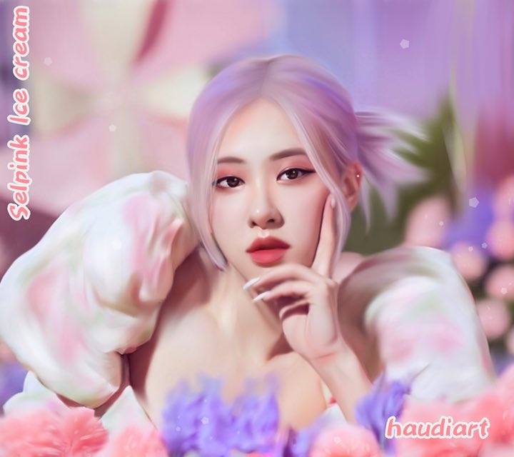haudiart's tweet photo. Icecream Complete 
#haudiart @BLACKPINK https://t.co/Md2BqYBuBk