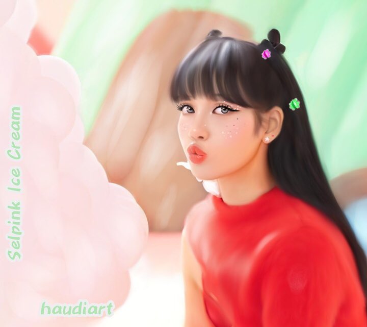 haudiart's tweet photo. Icecream Complete 
#haudiart @BLACKPINK https://t.co/Md2BqYBuBk
