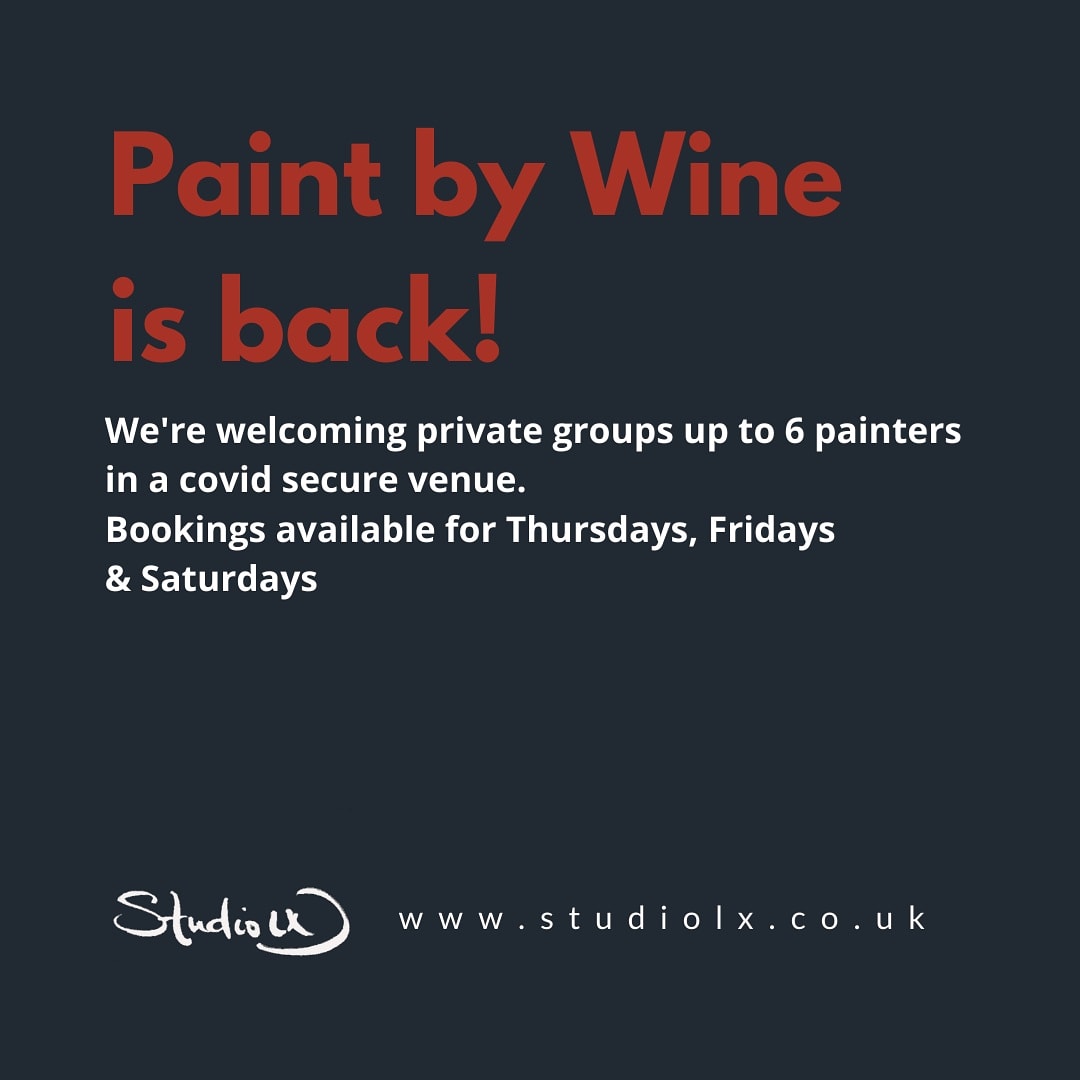 Paint by Wine at Studio LX tweet media