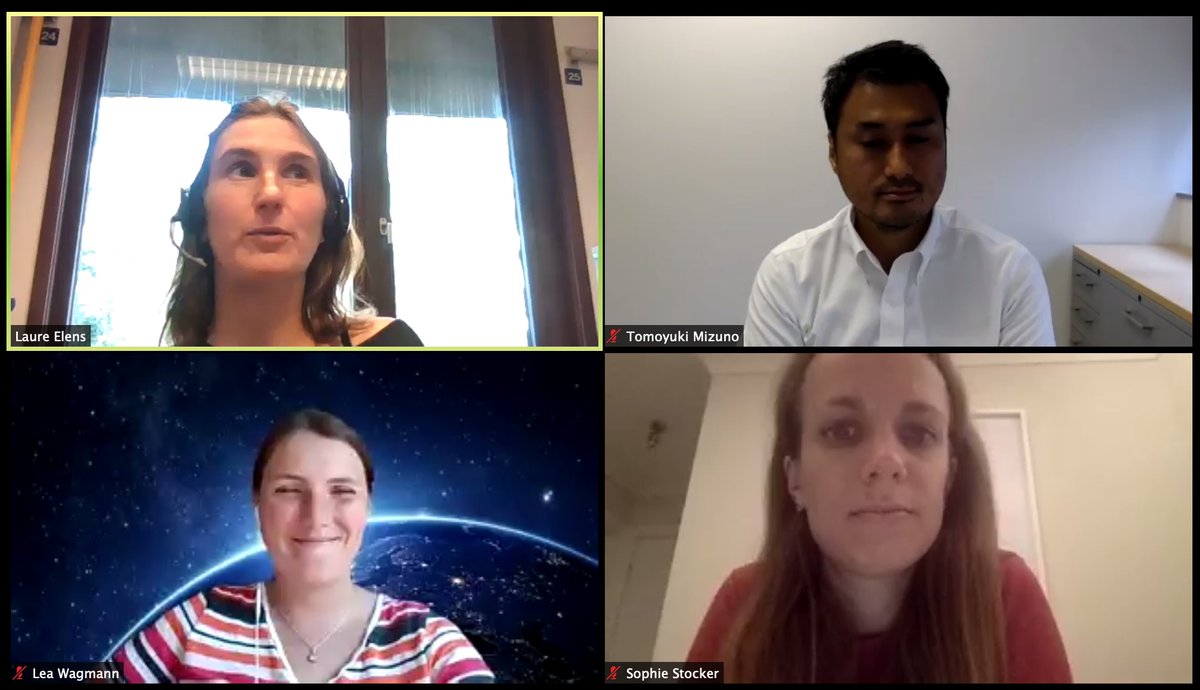 jsto7380's tweet photo. Smart - and very good looking - young scientists in the YSC pannel. #IATDMCT2020 https://t.co/3nzXqGpdCt