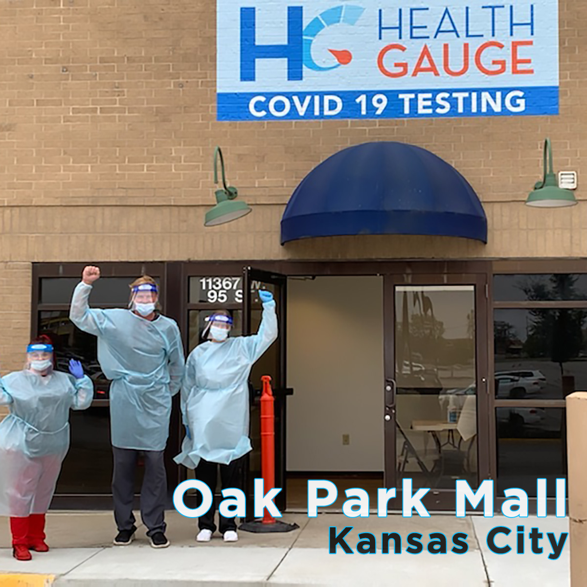 HGScreenings's tweet photo. Find the Health Gauge #COVID19 Testing Center @OakParkMall located between JCPenney and Noodles. Look for the blue awning and signage, and please stay in your vehicle. 

Schedule Your Appointment: https://t.co/pR3EozzfB3 https://t.co/wgVhjiAyLt