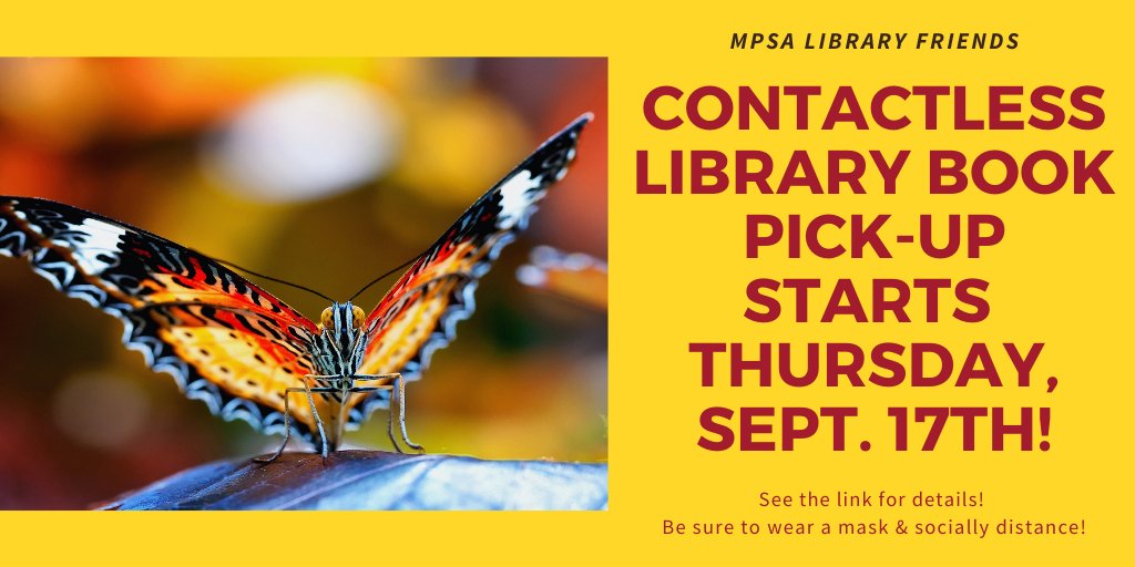 MPSA_Library's tweet photo. @MPSArlington Monarchs - Remember to put library books "on HOLD" by Wednesday at 11 for pickup starting Thursday, Sept. 17th. Need a refresher? See: https://t.co/t7RyNEHWkp @ArlCoMontessori #MPSAtogether #ReadersAreLeaders https://t.co/NldKT7599i