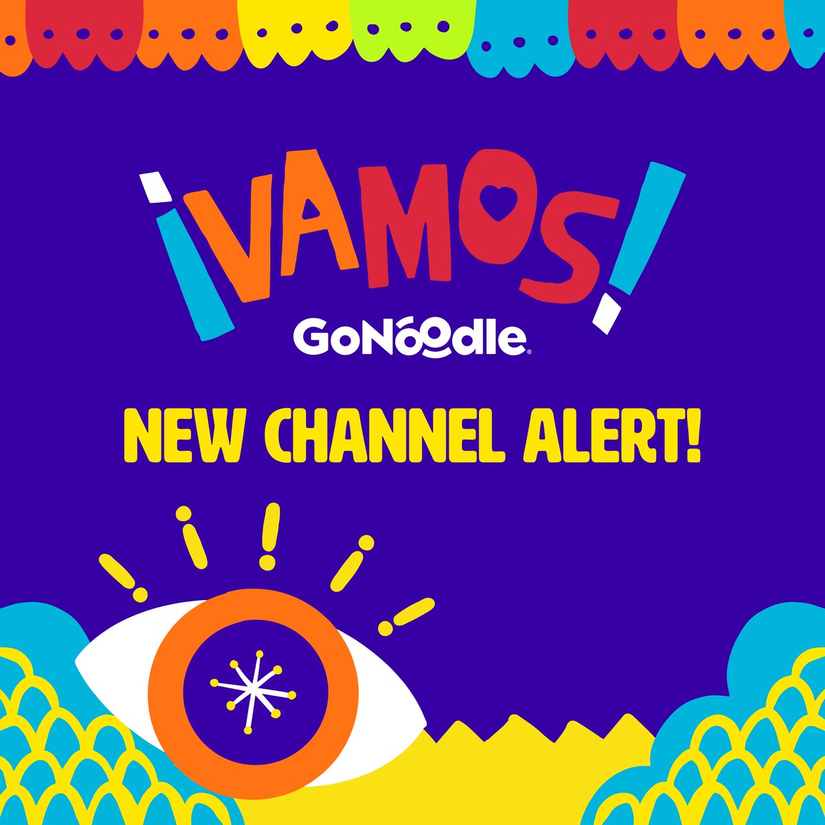 GoNoodle on Twitter "🚨¡New Channel Alert! 🚨 ¡Vamos! GoNoodle is our
