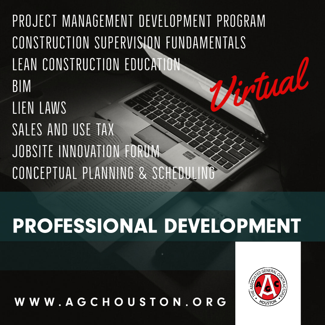 AGCHouston's tweet photo. We're still going virtual with our educational programming.  Check out all of the Professional Development classes we're offering this fall!  Details here:  https://t.co/dNPUkcVYVp https://t.co/i42Q54We1p