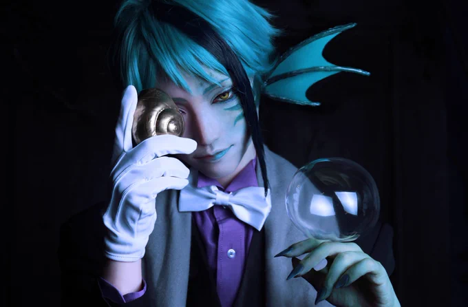 ⚠︎捏造/ネタバレ諸々
*コスプレ twst/Jade Leech

何が潜んでいるかわからない
photo:Rene(@rene_msq) 