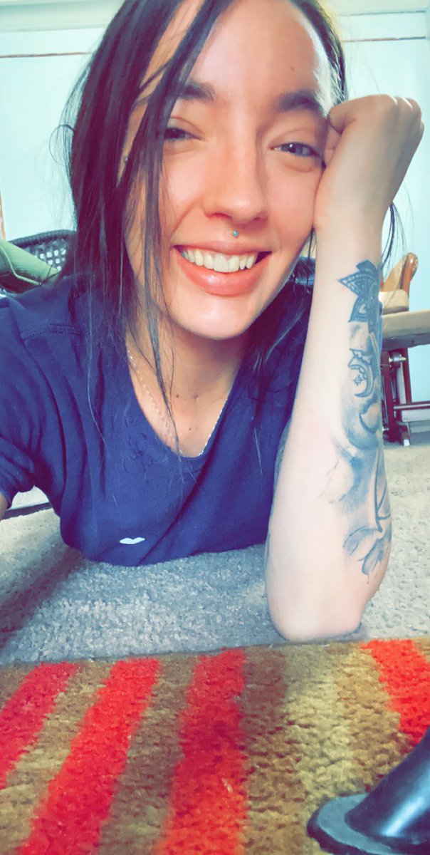 Finally coming back around being happy.