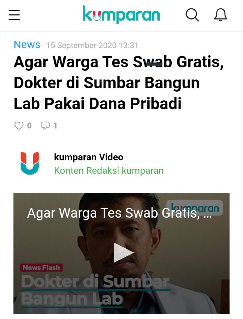 AREAJULID's tweet photo. dis! sayang banget yg begini malah ga didukung. 😟 sampe pake dana sendiri gt. sehat terus ya dok. https://t.co/aRvF8TZ8PR