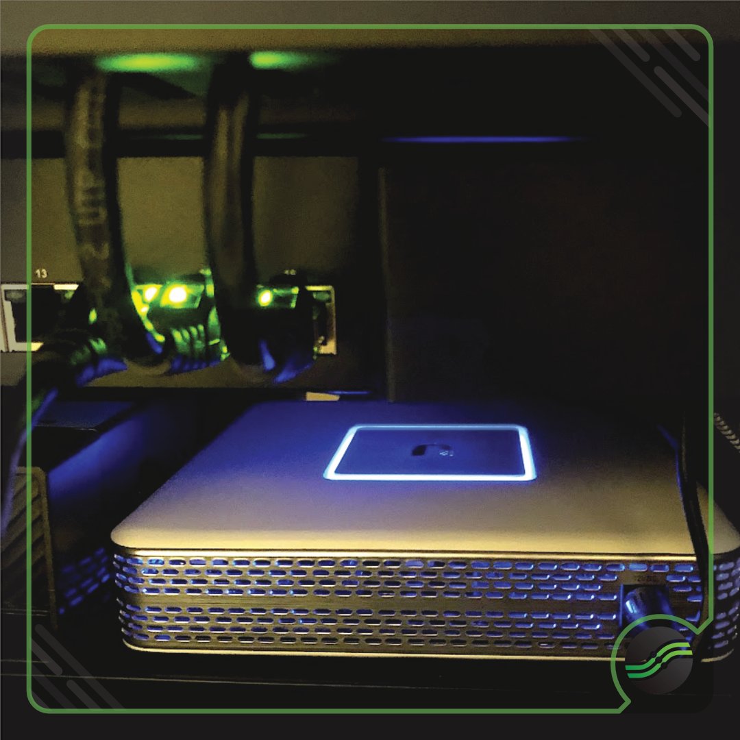 PITS_Tech's tweet photo. That Unmistakably #unifi Blue Glow 😎⠀

⁣#ubiquiti #ubnteverywhere #cctvinstallation #backup #smallbusiness #wireless #wifi #cat6 #networking #network #managedserviceprovider #msp #pitstech #pits_tech⠀ https://t.co/mSmu1UQ12N