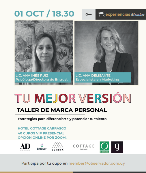 EOMember's tweet photo. Aprendé todas las estrategias para diferenciarte y potenciar tu talento en este taller de marca personal.

🗓️ Tu mejor versión: Jueves 1/10, 18:30 hs. Presencial u online.

Si sos suscriptor del plan Member Pro o Full, participá por tu cupo aquí 👉 https://t.co/NP9ycrxTlF https://t.co/mtx8VUJVOI