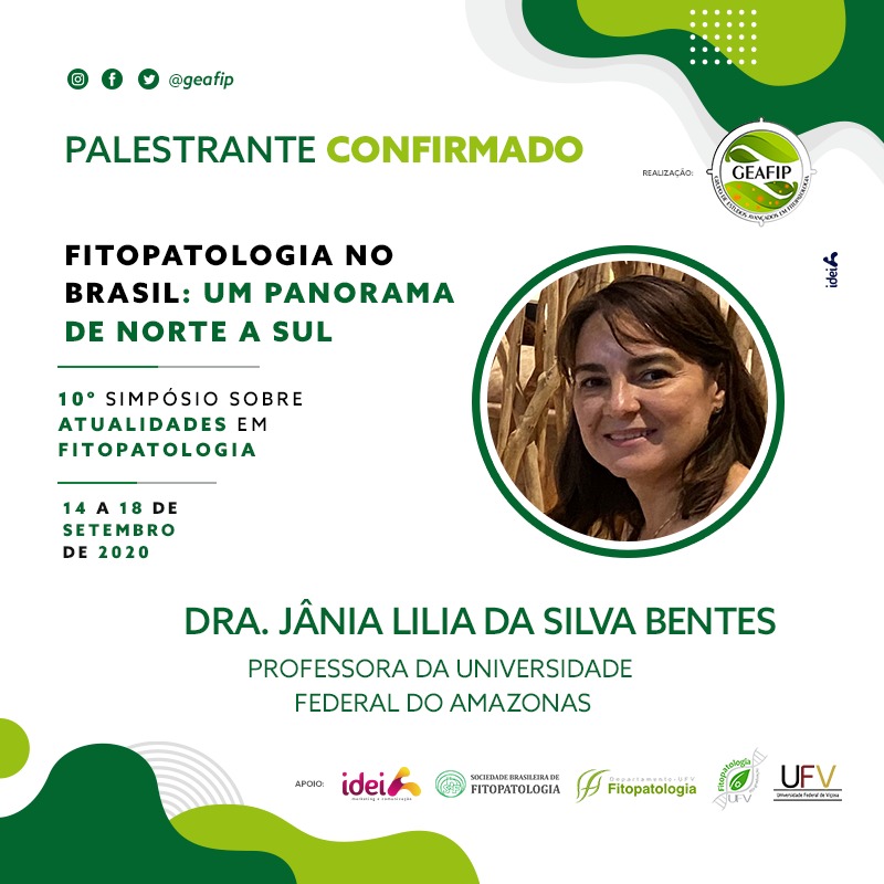 Ontem o Painel Sudeste brilhou nas redes sociais. Mas hoje 15/09 é a vez do Painel Norte. Fique ligado na programação do X SSAF e se atualize! 
Acesse o site do GEAFIP e fique por dentro! 
geafip.org

#agronomia #fitopatologia #Brasil #atualidades