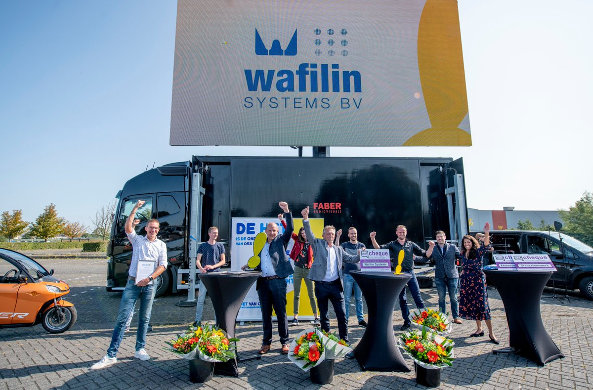 Gister won Wafilin Systems BV De HET 2020. Nogmaals gefeliciteerd. Bekijk hier het online fotoboek van de drive-in uitreiking: myalbum.com/album/jf6peTNs… #ccl #zakelijktreffend <a href="/DE_HET/">DE_HET</a>
