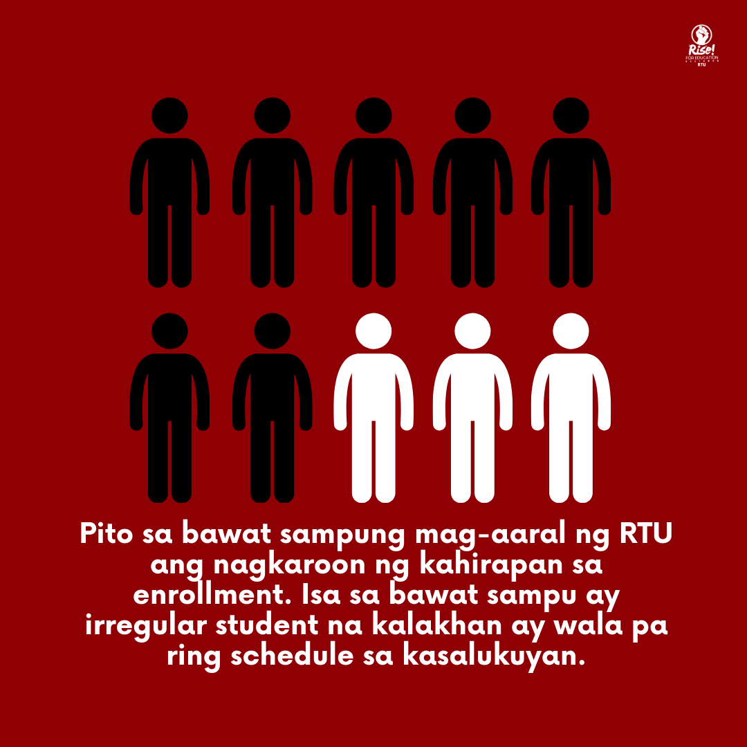 R4ERTU's tweet photo. Ika-12 ng Setyembre nang nagsagawa ng sarbey ang alyansa upang malaman ang tunay na kalagayan ng mga mag-aaral ng pamantasan.
BASAHIN ANG BUONG DETALYE: https://t.co/cSCombuJNW
#RTUNotReady
#WalangIwananRTU
#PushFor7RizalistaDemands https://t.co/M0BV0xh119