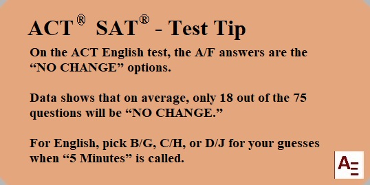 Analyze_Ed's tweet photo. DO NOT leave any ovals empty! Seniors participating in the Senior Retake, when guessing on a question pick the same oval (your letter of the day) to increase the probability of guessing right.
#ACT #SAT #ACTPrep #SATPrep #ACTtesttips #SATtesttips https://t.co/RSDnKHErY8