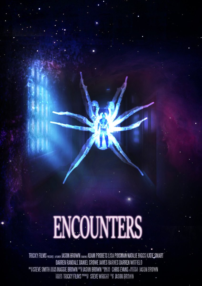 JasonMJBrown's tweet photo. Proud to annouce kansas Bowling will be playing a role in my new movie @Encounters15 she also played Blue in Once Upon A Time In Hollywood. #Filmmaking #Scifi #Horrorfeaturefilm https://t.co/EqwzFuTEwu