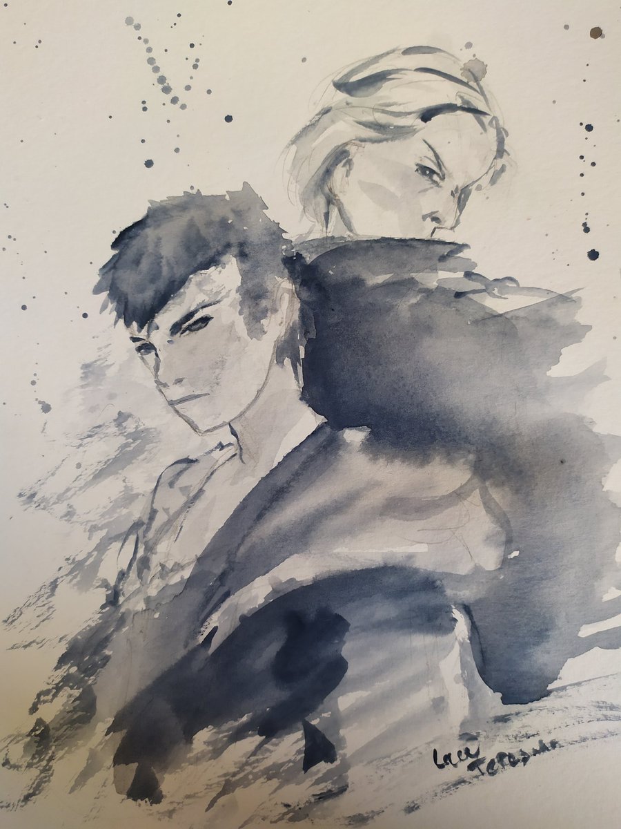LawTeresu's tweet photo. Devil Will Cry
#DevilMayCry #DevilMayCry5 #devilmaycrydmc #Dante #Vergil #Nero #V #fanart #watercolor #CAPCOM https://t.co/b9BHewgsj4