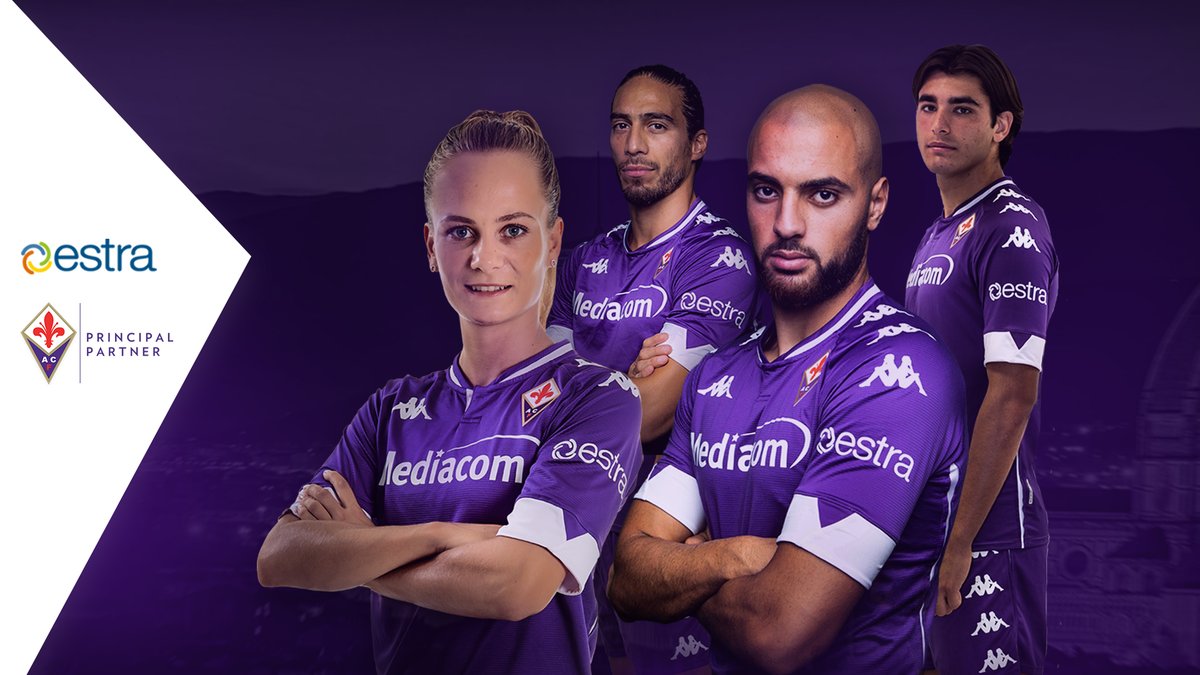 ACF Fiorentina English on X: 🤝  PARTNER ESTRA CONFIRMED AS ENERGY  PARTNER AND SLEEVE SPONSOR FOR FIORENTINA MEN'S, WOMEN'S AND U19 TEAMS 📋  Details ➡️  #ForzaViola 💜 #Fiorentina   /