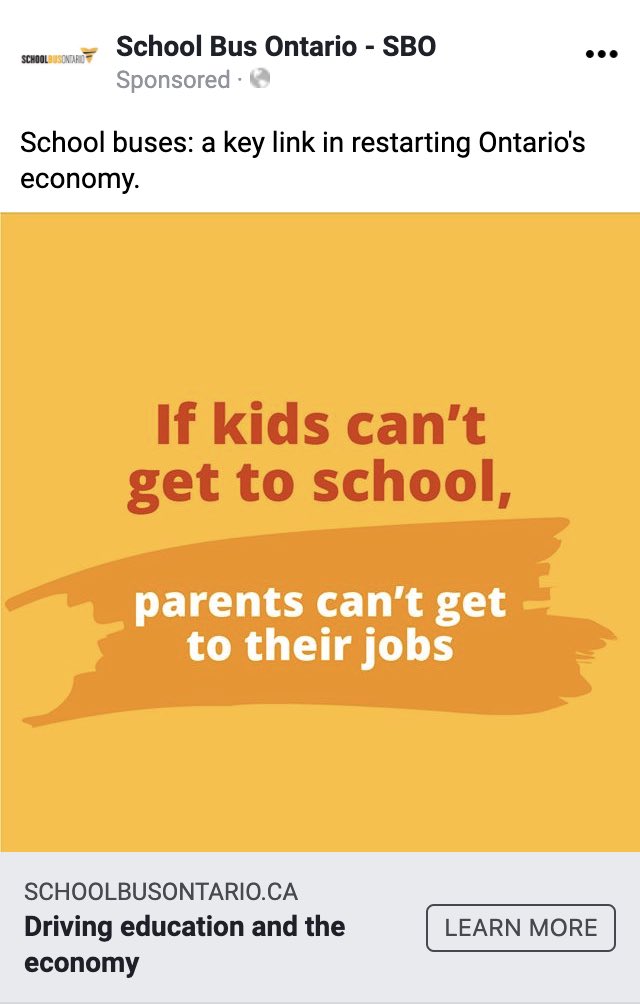 School Bus Ontario (@schoolbusont) on Twitter photo Lots of people forget how school buses help in the economic restart of Ontario. #economy #economicrecovery #BackToSchool #SafeSeptemberON <a href="/Sflecce/">Stephen Lecce</a> <a href="/fordnation/">Doug Ford</a> <a href="/PaulCalandra/">Paul Calandra</a> <a href="/JillDunlop1/">Jill Dunlop</a> @LisaThompsonMPP <a href="/MacLeodLisa/">Lisa MacLeod</a> <a href="/C_Mulroney/">Caroline Mulroney</a> Lots of people forget how school buses help in the economic restart of Ontario. #economy #economicrecovery #BackToSchool #SafeSeptemberON <a href="/Sflecce/">Stephen Lecce</a> <a href="/fordnation/">Doug Ford</a> <a href="/PaulCalandra/">Paul Calandra</a> <a href="/JillDunlop1/">Jill Dunlop</a> @LisaThompsonMPP <a href="/MacLeodLisa/">Lisa MacLeod</a> <a href="/C_Mulroney/">Caroline Mulroney</a>