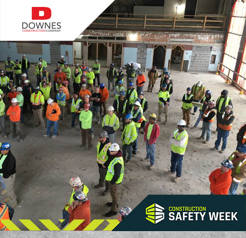 On Day 2 of @SafetyWeek_2020 we are focusing on the fundamentals. The Downes #safetyapproach is to train all workers on the jobsite, not only the supervisors. By doing so we have been rewarded with the results of workers thinking #SafetyFirst. 

#constructionsafetyweek #training