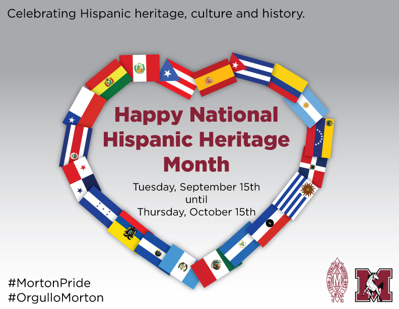 Celebrating #NationalHispanicHeritageMonth! During this time, we recognize the contributions and influence of Hispanic people to the history, culture, and achievements of the United States. #MortonPride #OrgulloMorton