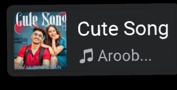 Neha52213599's tweet photo. Nibbi's current favorite song 🤭 https://t.co/qF4zTQMNdL