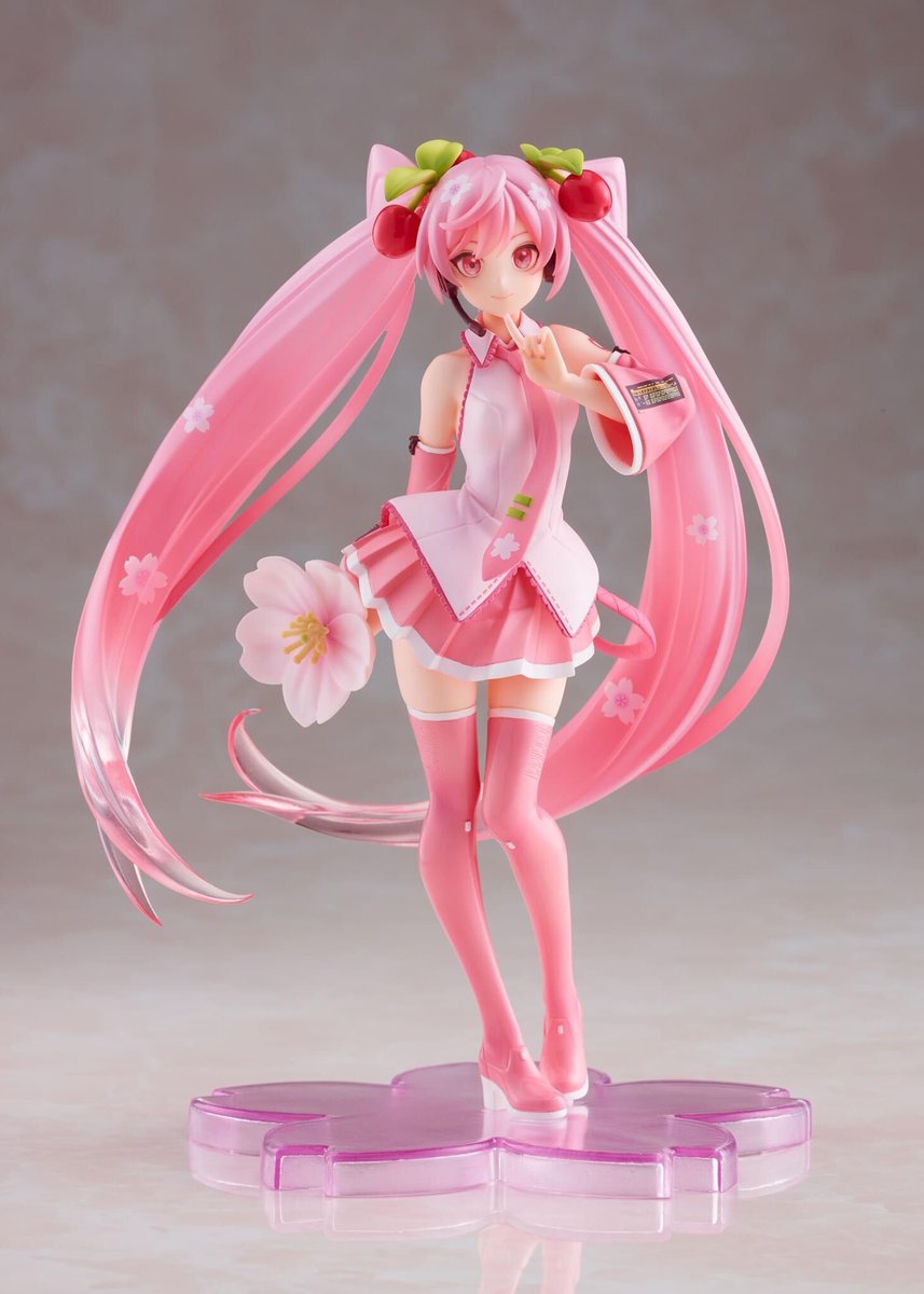 Sakura Miku 2021 Ver. by TaitoShe will release in February 2021!